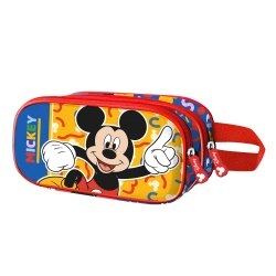 Capa do artigo Mickey Mouse Oh Boy Estojo Duplo 3D, Vermelha