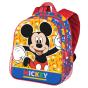 Mickey Mouse Oh Boy Mochila 3D Pequena, Vermelha - Preview