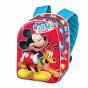 Mickey Mouse Rules Mochila 3D Mini, Vermelha - Preview