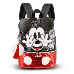 Capa do artigo Mickey Mouse Shy Mochila Bouquet, Vermelha