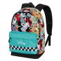 Mickey Mouse Squares Mochila HS FAN 2.0, Azul - Preview