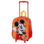Mickey Mouse Whisper Mochila 3D com Rodas Pequena, Azul - Preview