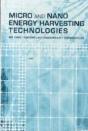 Micro And Nano Energy Harvesting Technologies - Preview