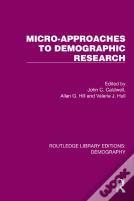 Micro-Approaches To Demographic Research