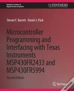 Capa do artigo Microcontroller Programming And Interfacing With Texas Instruments Msp430fr2433 And Msp430fr5994