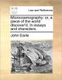 Microcosmography: Or, A Piece Of The Wor - Preview