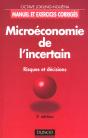 Microeconomie De L'Incertain ; Economie Superieure ; 2e Edition - Preview