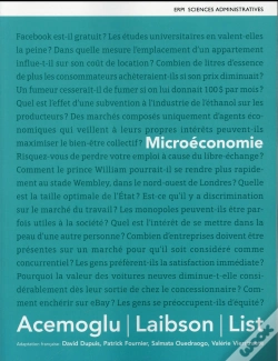 Capa do artigo Microeconomie ; Monlab Xl ; Etext