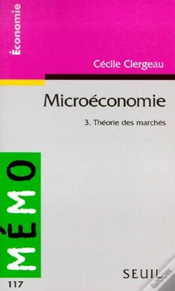 Capa do artigo Microéconomie T.3 ; Théorie Des Marchés
