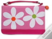 Capa do artigo Microfiber Daisy Pink Zipper Pocket Medium