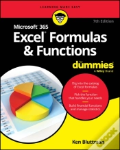 Capa do artigo Microsoft 365 Excel Formulas & Functions For Dummies