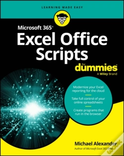 Capa do artigo Microsoft 365 Excel Office Scripts For Dummies