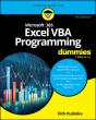 Microsoft 365 Excel Vba Programming For Dummies - Preview