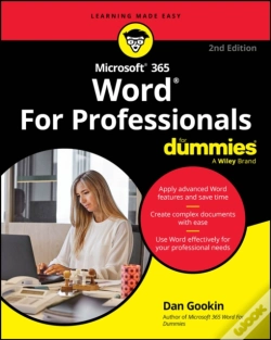 Capa do artigo Microsoft 365 Word For Professionals For Dummies