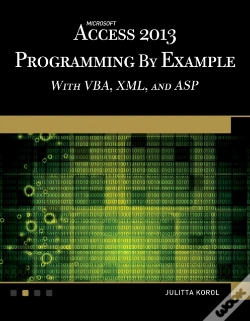 Capa do artigo Microsoft Access 2013 Programming By Example With Vba, Xml, And Asp
