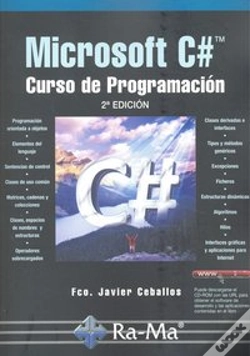 Capa do artigo Microsoft C#. Curso De Programación. 2ª Edición