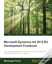Capa do artigo Microsoft Dynamics Ax 2012 R3 Development Cookbook