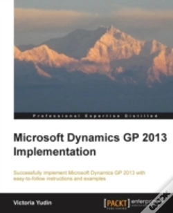 Capa do artigo Microsoft Dynamics Gp 2013 Implementation