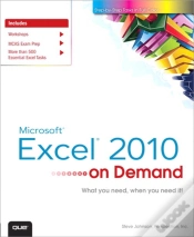 Capa do artigo Microsoft Excel 2010 On Demand, Portable Documents