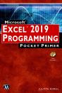 Microsoft Excel 2019 Programming Pocket Primer - Preview