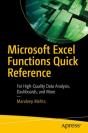 Microsoft Excel Functions Quick Reference - Preview