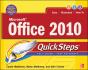 Microsoft Office 2010 Quicksteps - Preview
