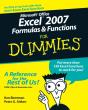 Microsoft Office Excel 2007 Formulas And Functions For Dummies - Preview