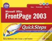Capa do artigo Microsoft Office Frontpage 2003 Quicksteps