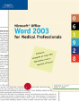Microsoft Office Word 2003 For Medical Professionals - Preview