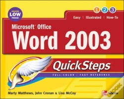 Capa do artigo Microsoft Office Word 2003 Quicksteps