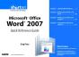 Microsoft Office Word 2007 Quick Reference Guide - Preview