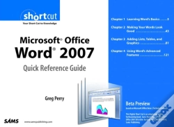 Capa do artigo Microsoft Office Word 2007 Quick Reference Guide