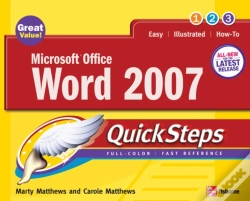 Capa do artigo Microsoft Office Word 2007 Quicksteps