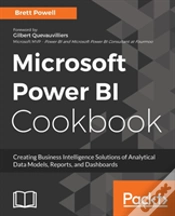 Capa do artigo Microsoft Power Bi Cookbook