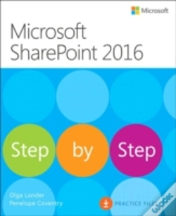 Capa do artigo Microsoft Sharepoint 2016 Step By Step