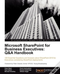 Capa do artigo Microsoft Sharepoint For Business Executives: Q&A Handbook