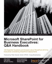 Capa do artigo Microsoft Sharepoint For Business Executives: Q&A Handbook