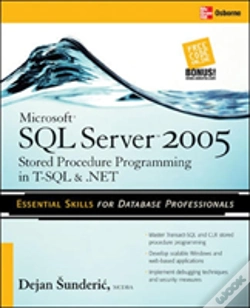 Capa do artigo Microsoft Sql Server 2005 Stored Procedure Programming In T-Sql & .Net