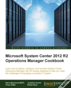 Capa do artigo Microsoft System Center 2012 R2 Operations Manager Cookbook