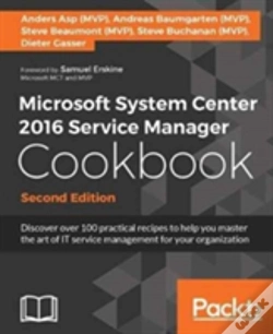 Capa do artigo Microsoft System Center 2016 Service Manager Cookbook