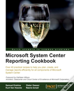 Capa do artigo Microsoft System Center Reporting Cookbook