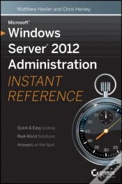 Capa do artigo Microsoft Windows Server 2012 Administration Instant Reference