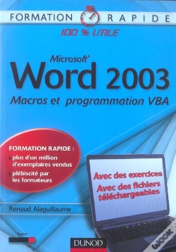 Capa do artigo Microsoft Word 2003 ; Macros Et Programmation Vba