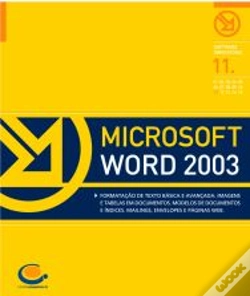 Capa do artigo Microsoft Word 2003