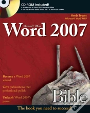 Capa do artigo Microsoft Word 2007 Bible