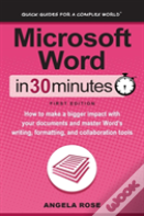 Microsoft Word In 30 Minutes