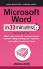 Microsoft Word In 30 Minutes (Second Edition) - Preview