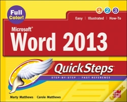 Capa do artigo Microsoft(R) Word 2013 Quicksteps