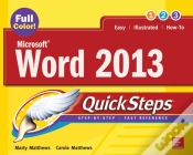 Capa do artigo Microsoft(R) Word 2013 Quicksteps
