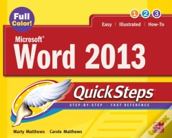 Capa do artigo Microsoft(R) Word 2013 Quicksteps